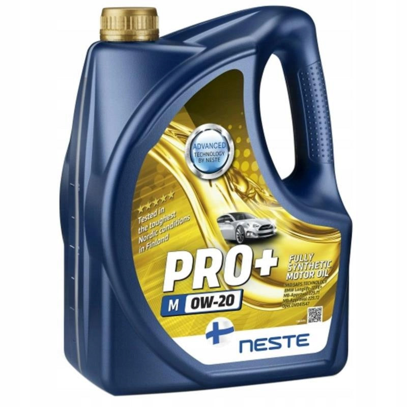 NESTE Pro+ M 0W20 4L - synthetic motor oil