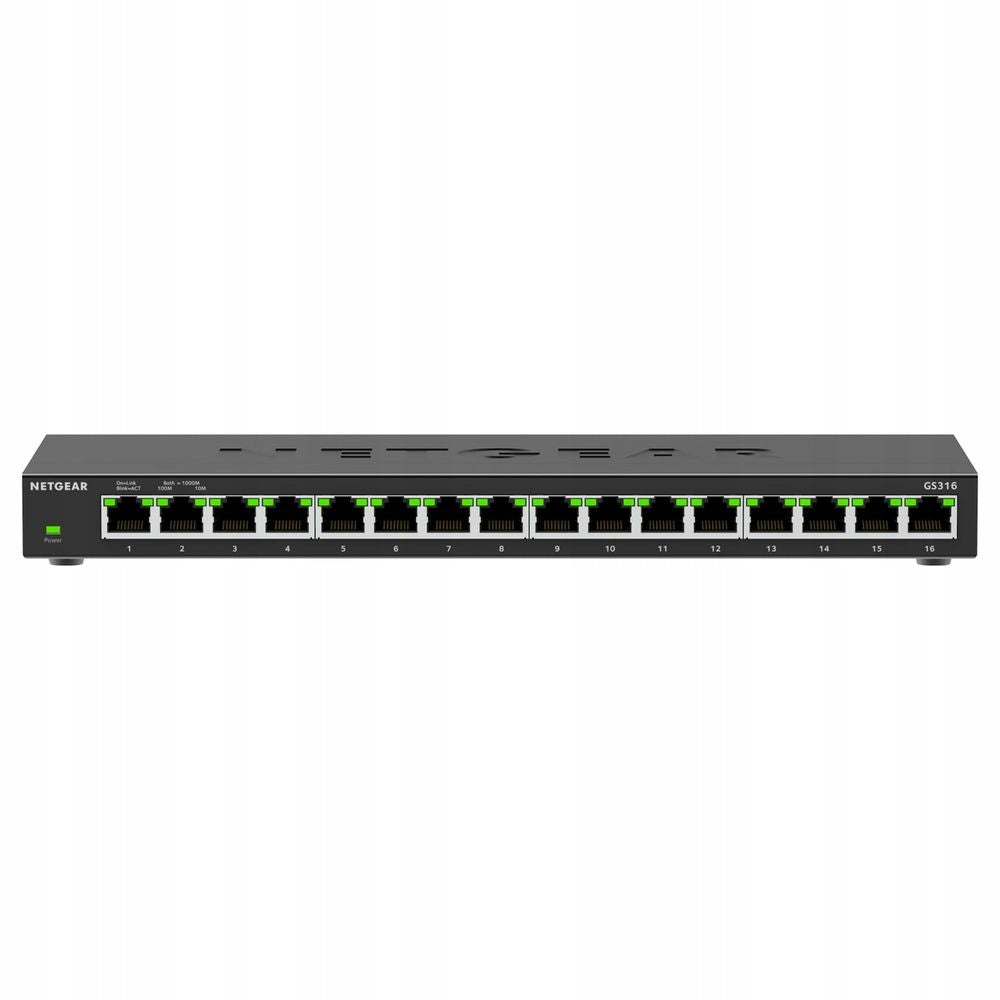 NETGEAR 16-Port GE SOHO GS316 Unmanaged Switch