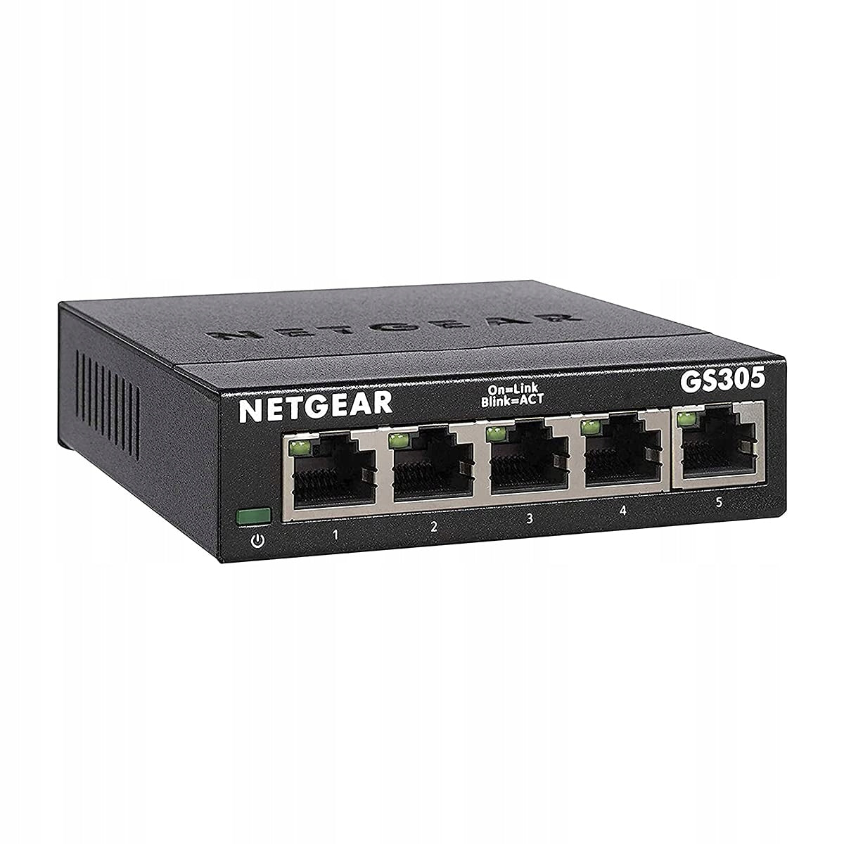 NETGEAR GS305 NETWORK SWITCH 5-PORT GIGABIT LAN Manufacturer Netgear