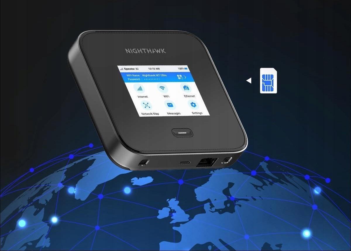 NETGEAR Nighthawk M7 Pro mobile hotspot router 5G WiFi 7 MR7450 Packaging status original