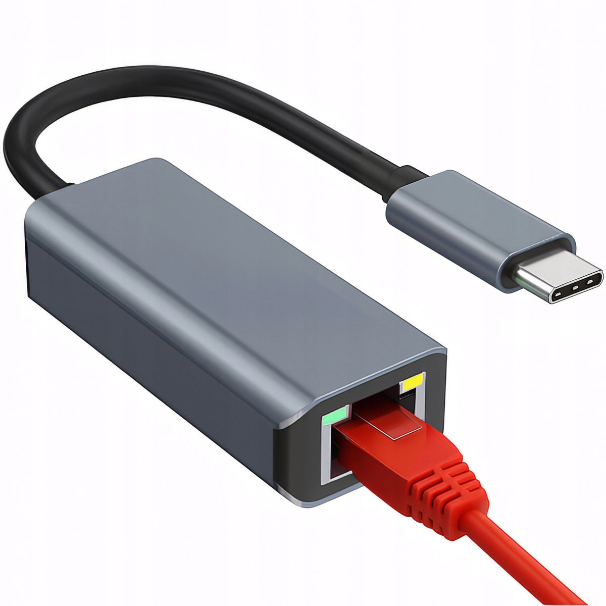 NETWORK ADAPTER HUB USB C RJ45 Gigabit LAN Ethernet Adapter