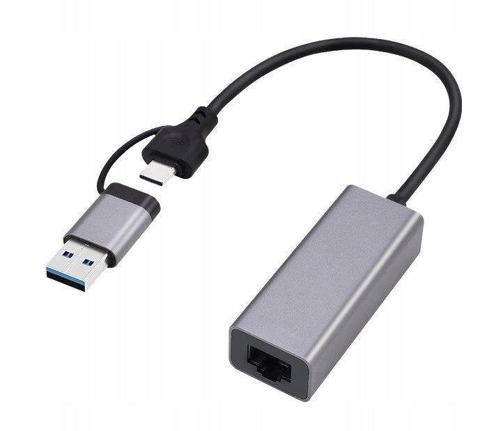 NETWORK ADAPTER LAN USB 3.1 / USB-C GIGABIT GEMBIRD Interface USB