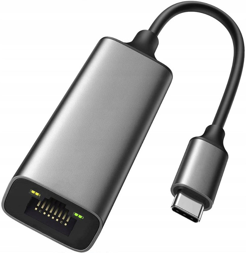 NETWORK ADAPTER LAN USB-C RJ-45 100/1000 MBPS EXTERNAL ETHERNET