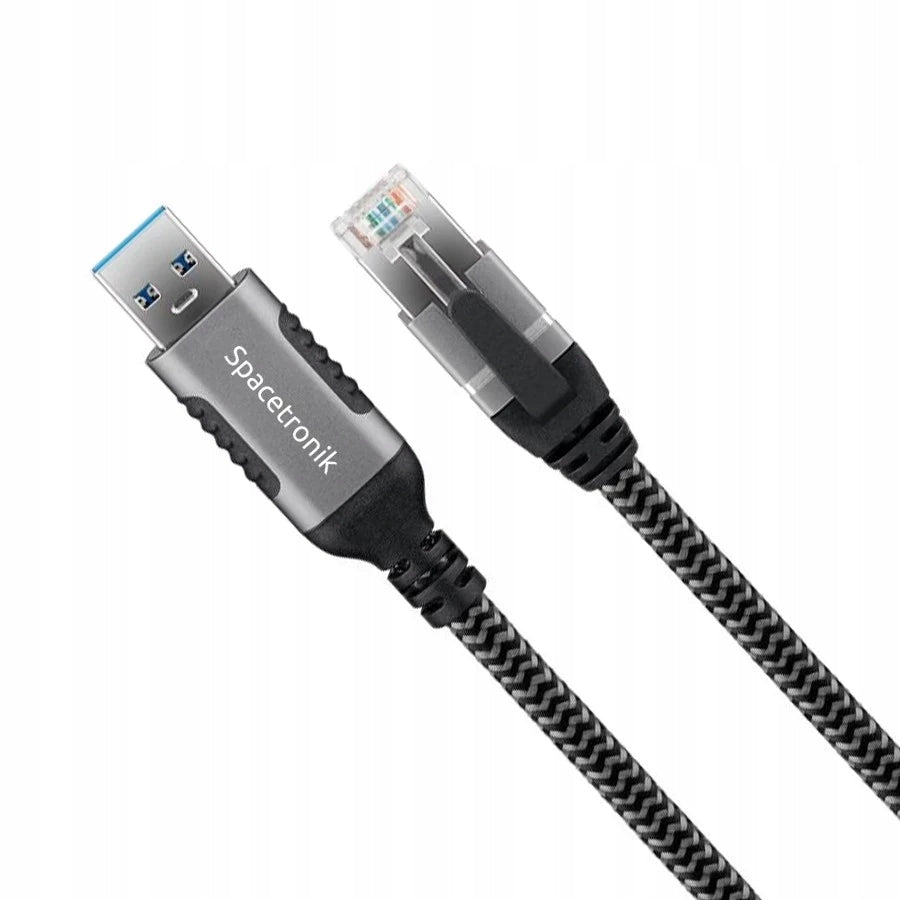 NETWORK ADAPTER USB-A CABLE GIGABIT RJ45 EXTERNAL NETWORK CARD 2M 1GB Packaging status original