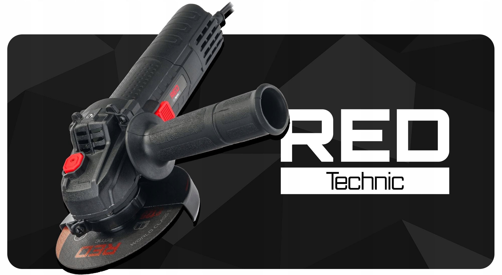 NETWORK ANGLE GRINDER 125MM 1300W DIAX ADJUSTMENT ANGLE + 10 DISCS Manufacturer code RTSZK0013