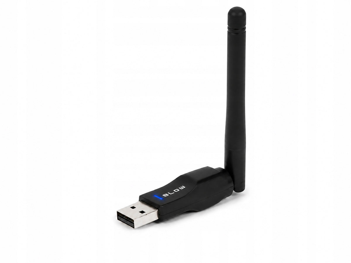 NETWORK CARD 300Mbps WIFI USB WITH ANTENNA ADAPTER POWERFUL FOR PC DECODER TV Packaging status original