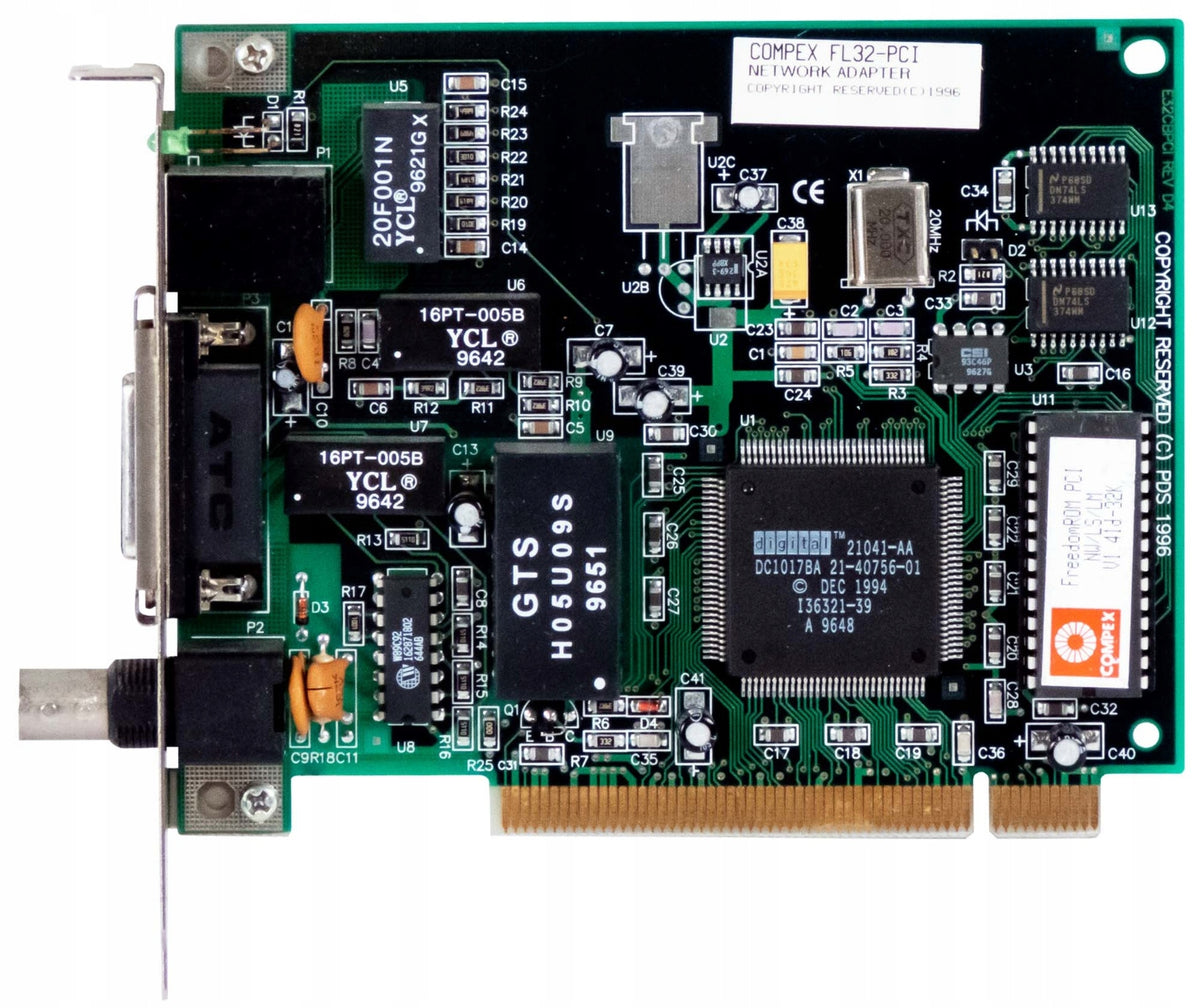 NETWORK CARD COMPEX FL32-PCI BNC RJ45 PCI