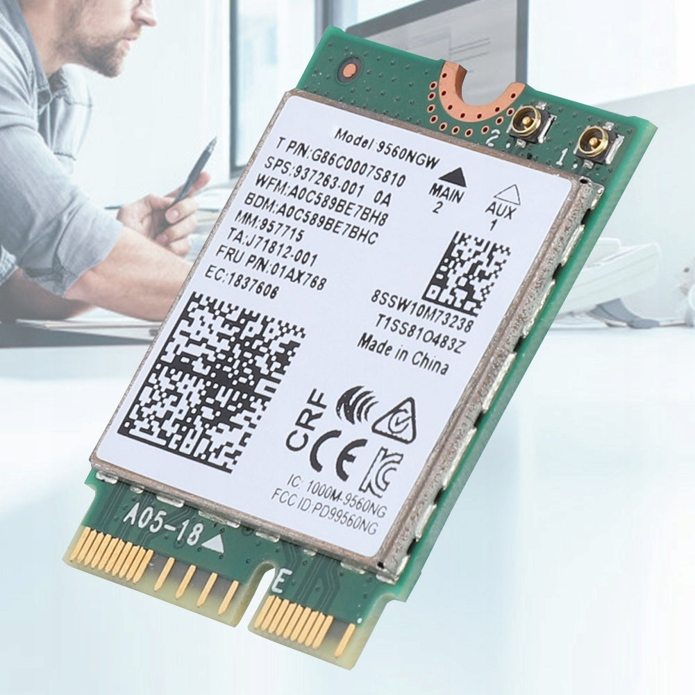 NETWORK CARD FOR 9560AC WIFI INTERFACE DUAL BAND 2,4/5GHZ BLUETOOTH Packaging status original