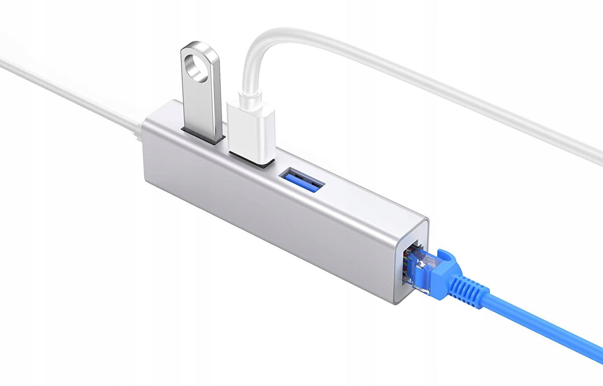 NETWORK CARD HUB USB C 3.0 ADAPTER RJ45 GIGABIT ETHERNET LAN Manufacturer Novaza Tech