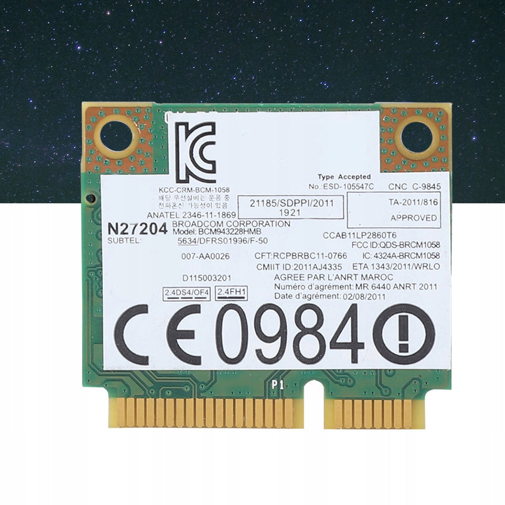 NETWORK CARD INTEL WIFI CARD 2.4GHZ 5GHZ Packaging status original