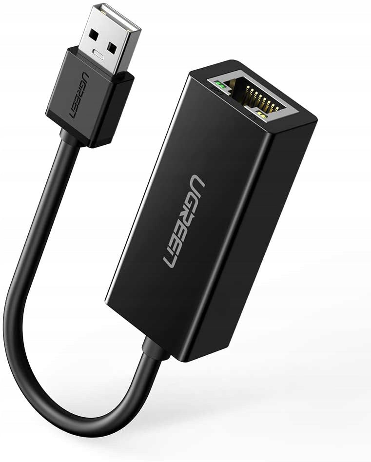 NETWORK CARD LAN RJ45 USB 2.0 100 MBPS FOR LAPTOP PC BLACK UGREEN Manufacturer Ugreen