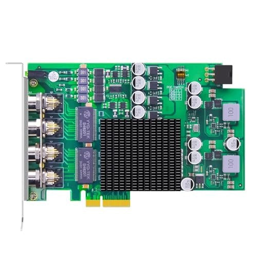 NETWORK CARD POE+ M12 4 PORTS FOR INDUSTRIAL ROBOT AUTOMATION Manufacturer no brand