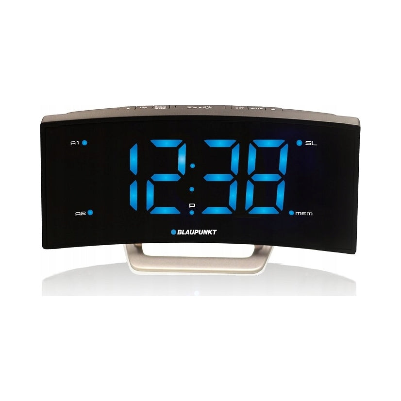 NETWORK RADIO ALARM CLOCK FM CLOCK BLAUPUNKT CR7BK LCD Manufacturer code CR7BK