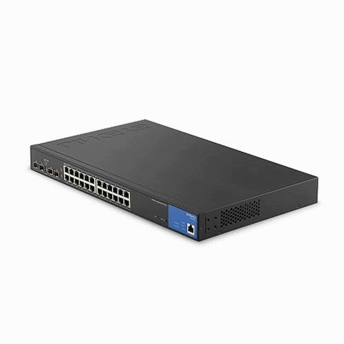 NETWORK SWITCH 24 PORTS GIGABIT MANAGED POE FOR HOME GIFT