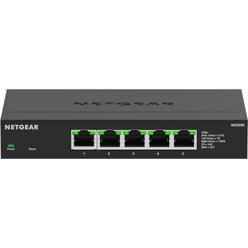 NETWORK SWITCH 5 PORTS MULTI GIGABIT 2 5G EASY SMART MANAGED Manufacturer code SWC5908151904794