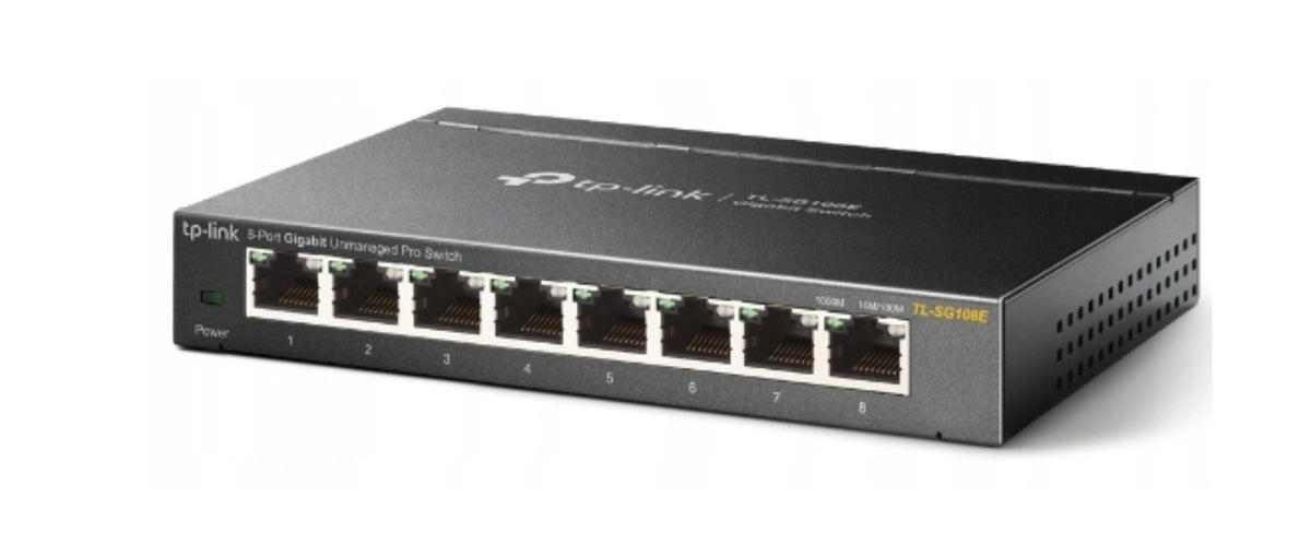 NETWORK SWITCH TP-LINK INCREASE THE NUMBER OF 8-PORT PORTS Manufacturer TP-Link