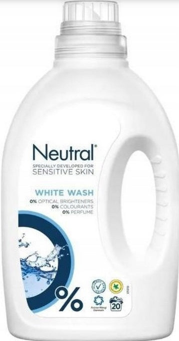 NEUTRAL WASHING LIQUID white 20washes 1000ml