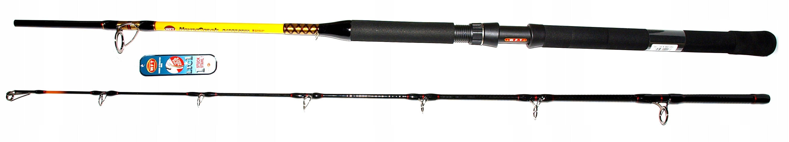 NEVER CRACK WFT 300-1000g catfish rod, cod, 2,1m Manufacturer code 1D-B 402-053