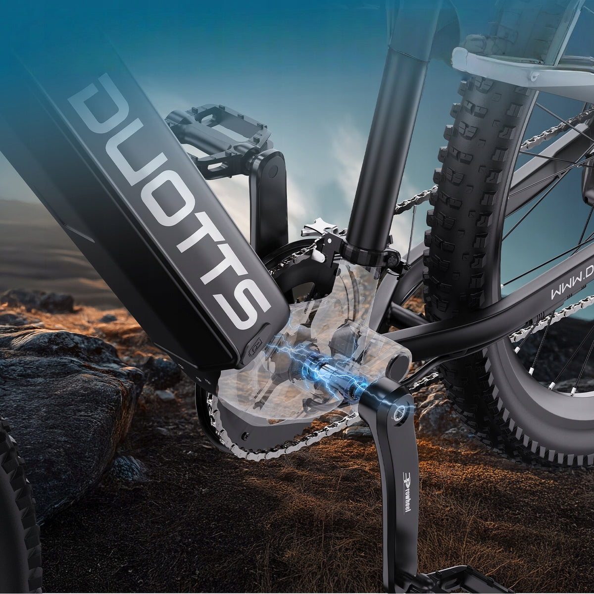 NEW 27.5"Electric vehicles Duotts E29 720W 48V 13,5Ah 40KM/H Shimano 14 Manufacturer code 9331522320040