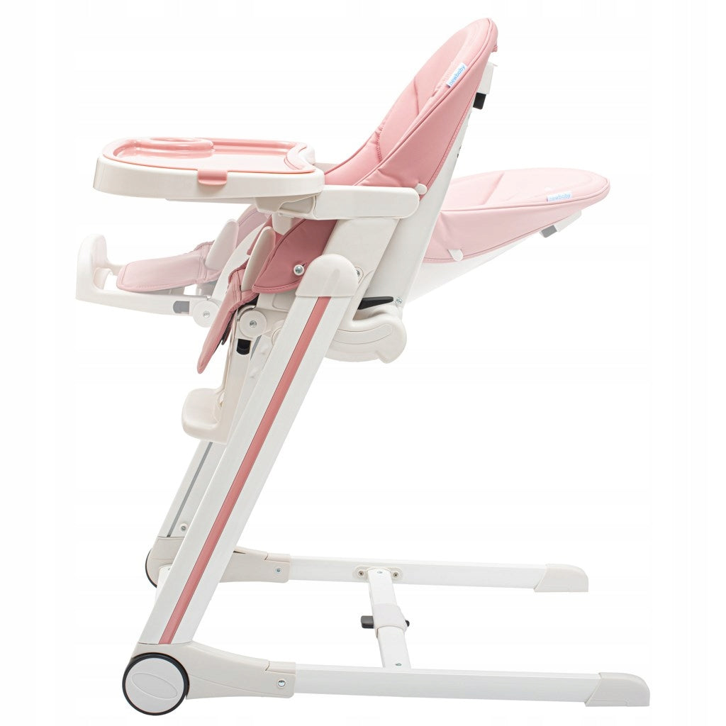 NEW BABY Highchair Muka dusty pink eco leather Brand NEW BABY