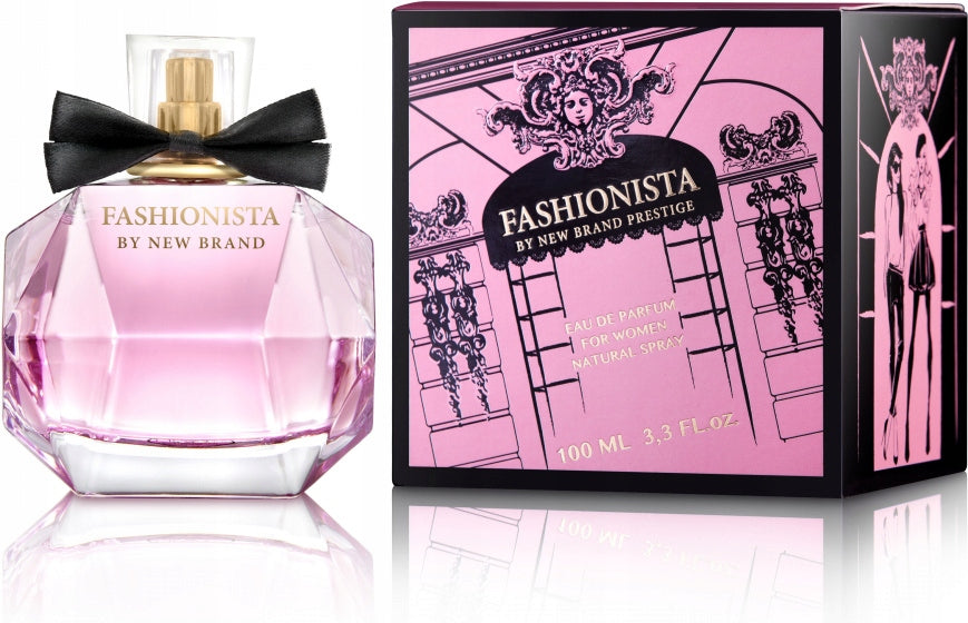 NEW BRAND PRESTIGE WOMEN FASHIONISTA EDP 100ML EAU DE PARFUM FOR WOMEN