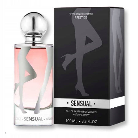 NEW BRAND PRESTIGE WOMEN SENSUAL EDP 100ML EAU DE PARFUM FOR WOMEN