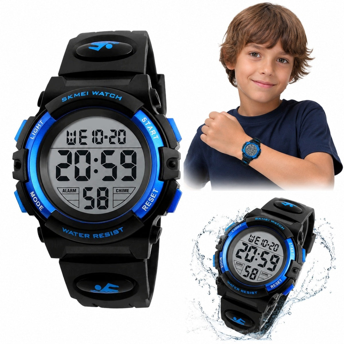 NEW CHILDREN'S WATCH ELECTRONIC MANY FUNCTIONS 2026