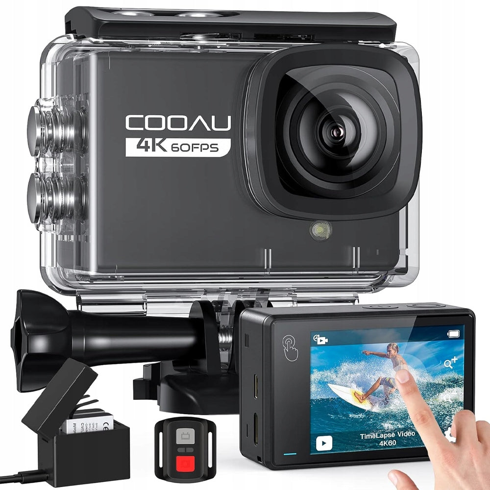 NEW CYCLING SPORTS CAMERA COOAU CU-SPC05 4K 60FPS WIFI USB UHD WITH EIS Brand COOAU