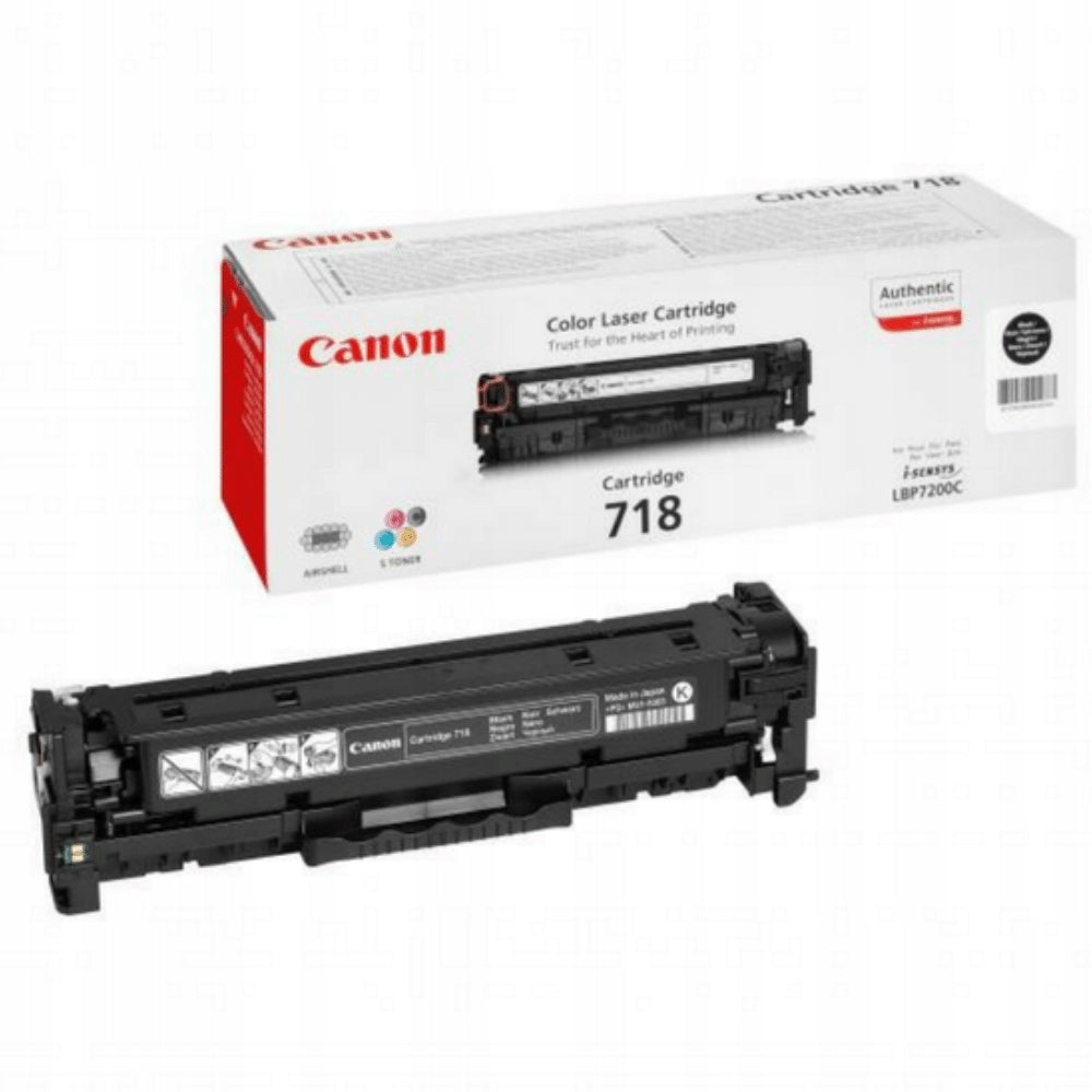 NEW Canon CRG718BK CRG-718BK toner I-Sensys LBP7200 LBP7660 MF726 MF8350