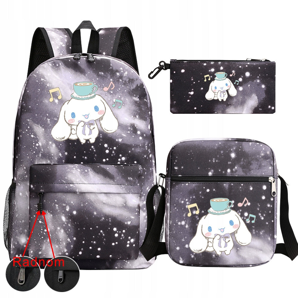 NEW Cinnamoroll SCHOOL SET BACKPACK BAG PENCIL CASE Packaging status original