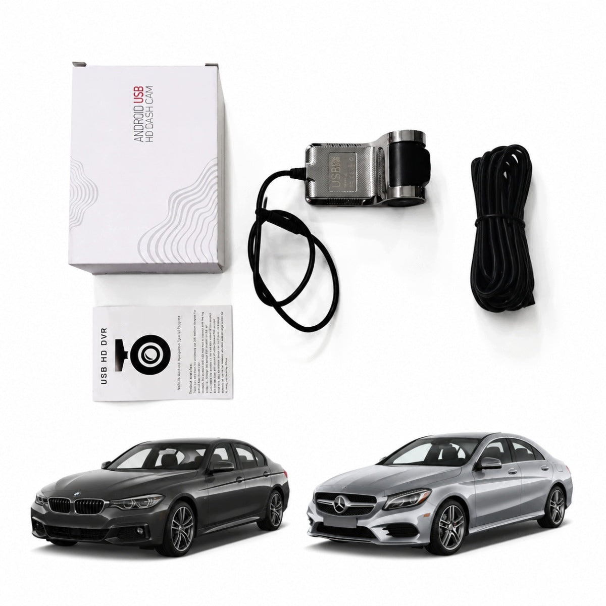 NEW DRIVING VIDEO RECORDER DVR HD ANDROID USB CAMERA.
