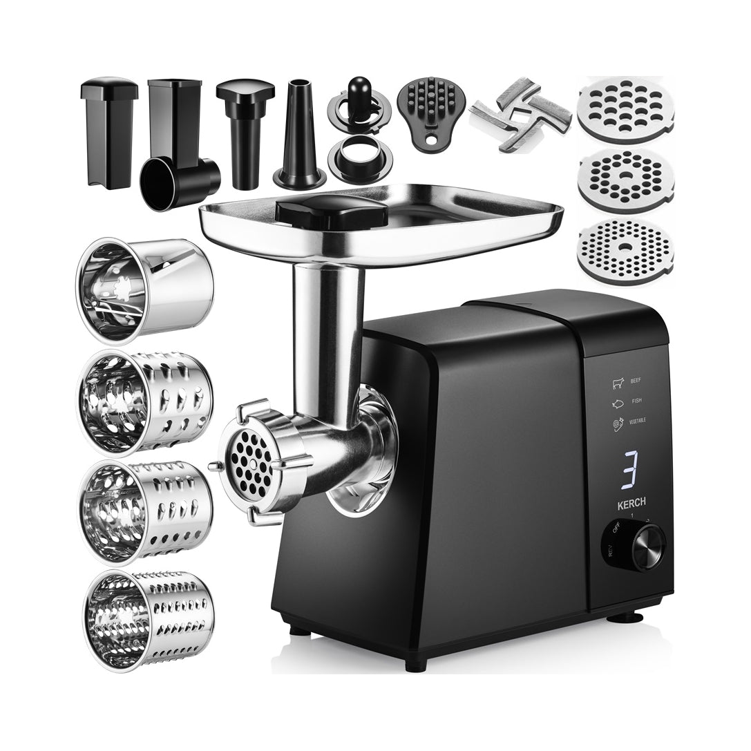 NEW ELECTRIC Meat and Vegetable Grinder with XXL Accessories Manufacturer code maszynka do mięsa