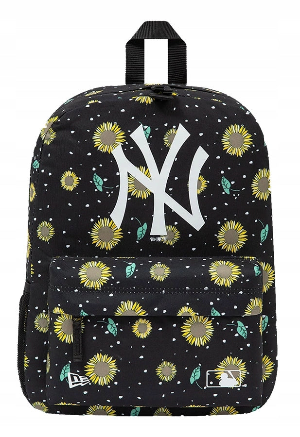 NEW ERA School Backpack NYY All Over Print Black Stadium Backpack Packaging status original