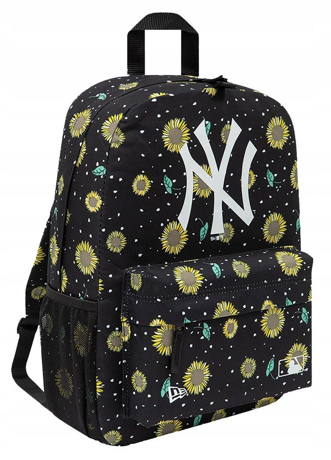 NEW ERA School Backpack NYY All Over Print Black Stadium Backpack