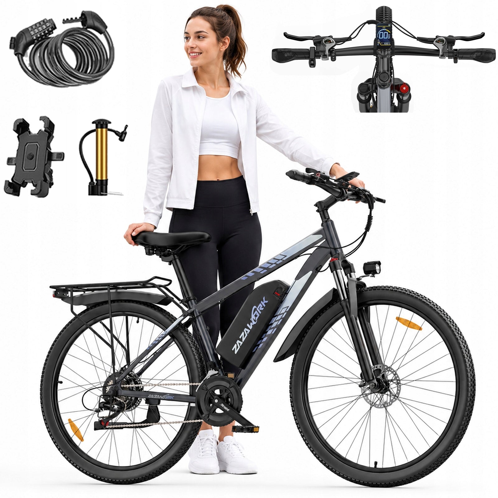 NEW Electric Vehicle 1000W 48V 20AH 50km/h Oil Brake APP 29" PL