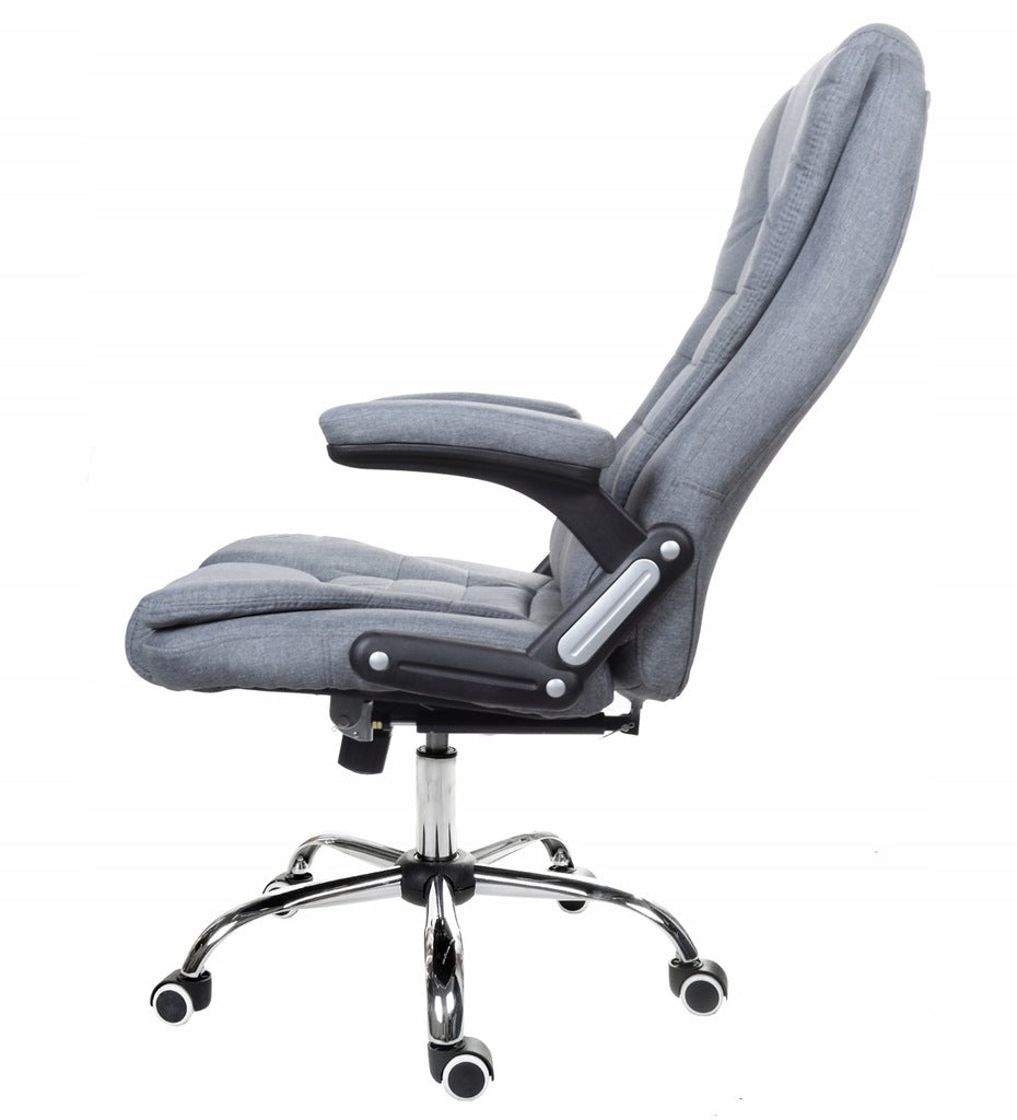 NEW GREY FABRIC OFFICE CHAIR FBJ011 EAN (GTIN) 5902751542394