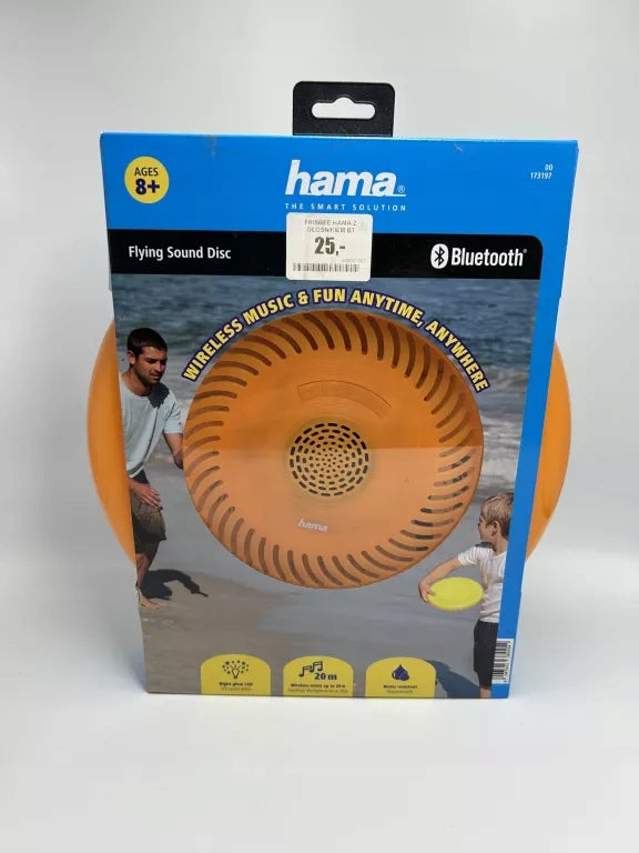NEW HAMA FRISBEE TOY WITH BLUETOOTH SPEAKER! PERFECT CONDITION! Power 3 W