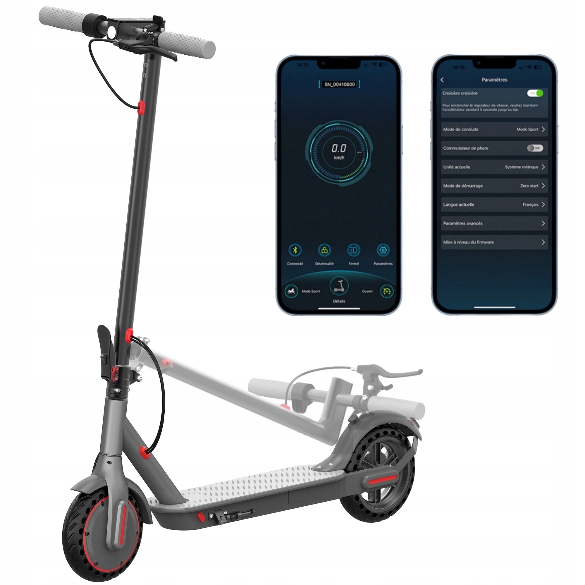 NEW JUICEASE A1-TX01 Folding Electric Scooter 350W 120KG 8.5" APP Packaging status original