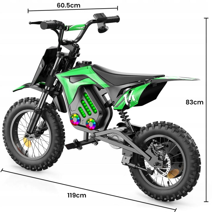 NEW Kids Electric Motorcycle iScooter A14 36V 500W 5.2Ah 27HP Packaging status original