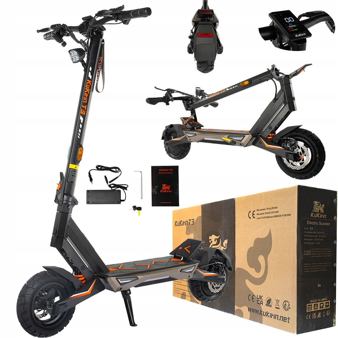 NEW Kukirin G2 Brilliant Edition - T3 1000W 15.6AH 45KM/H 10" Off road PL