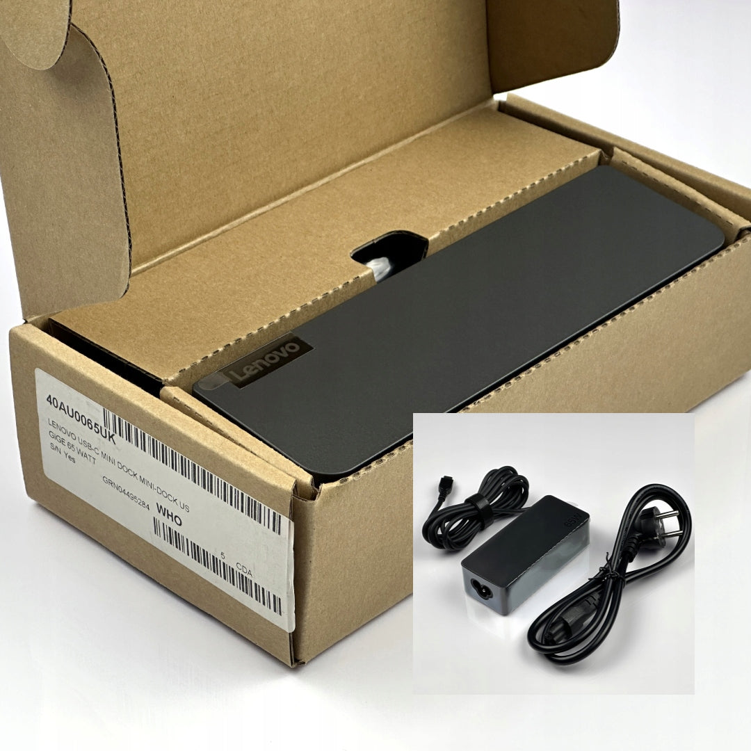 NEW Lenovo ThinkPad USB-C Mini Dock / 40AU Packaging status original