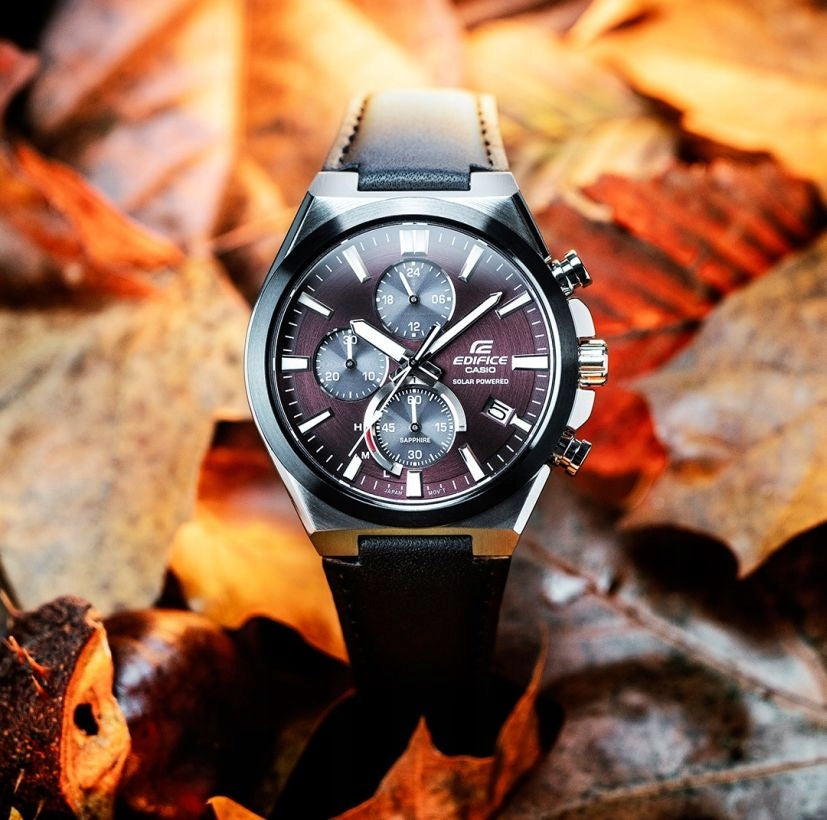 NEW MEN'S WATCH CASIO EDIFICE EFS-S630BL-5AVUEF FASHIONABLE CHRONO SAPPHIRE 100M Brand CASIO