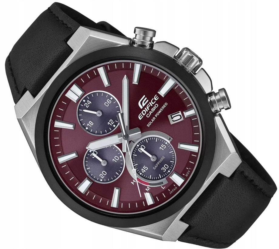 NEW MEN'S WATCH CASIO EDIFICE EFS-S630BL-5AVUEF FASHIONABLE CHRONO SAPPHIRE 100M