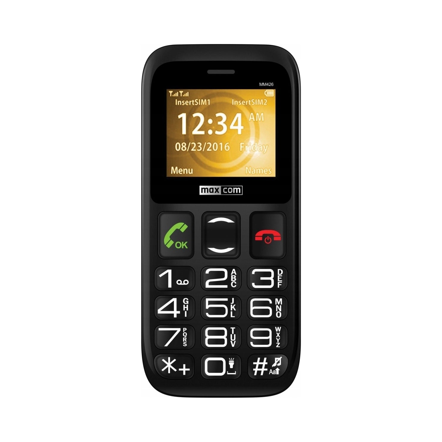 NEW MOBILE SENIOR PHONE MAXCOM MM426 SE large USB-C keys Processor other