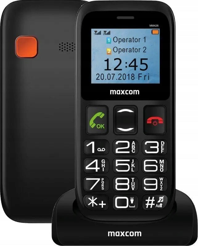 NEW MOBILE SENIOR PHONE MAXCOM MM426 SE large USB-C keys