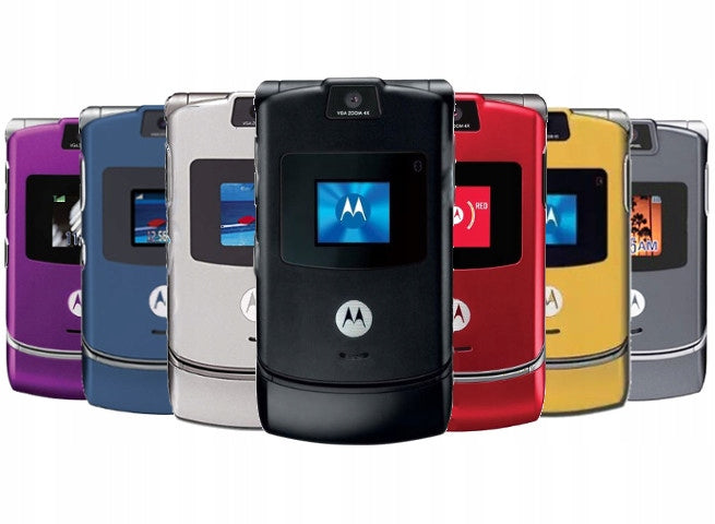NEW MOTOROLA RAZR V3 4 COLOURS
