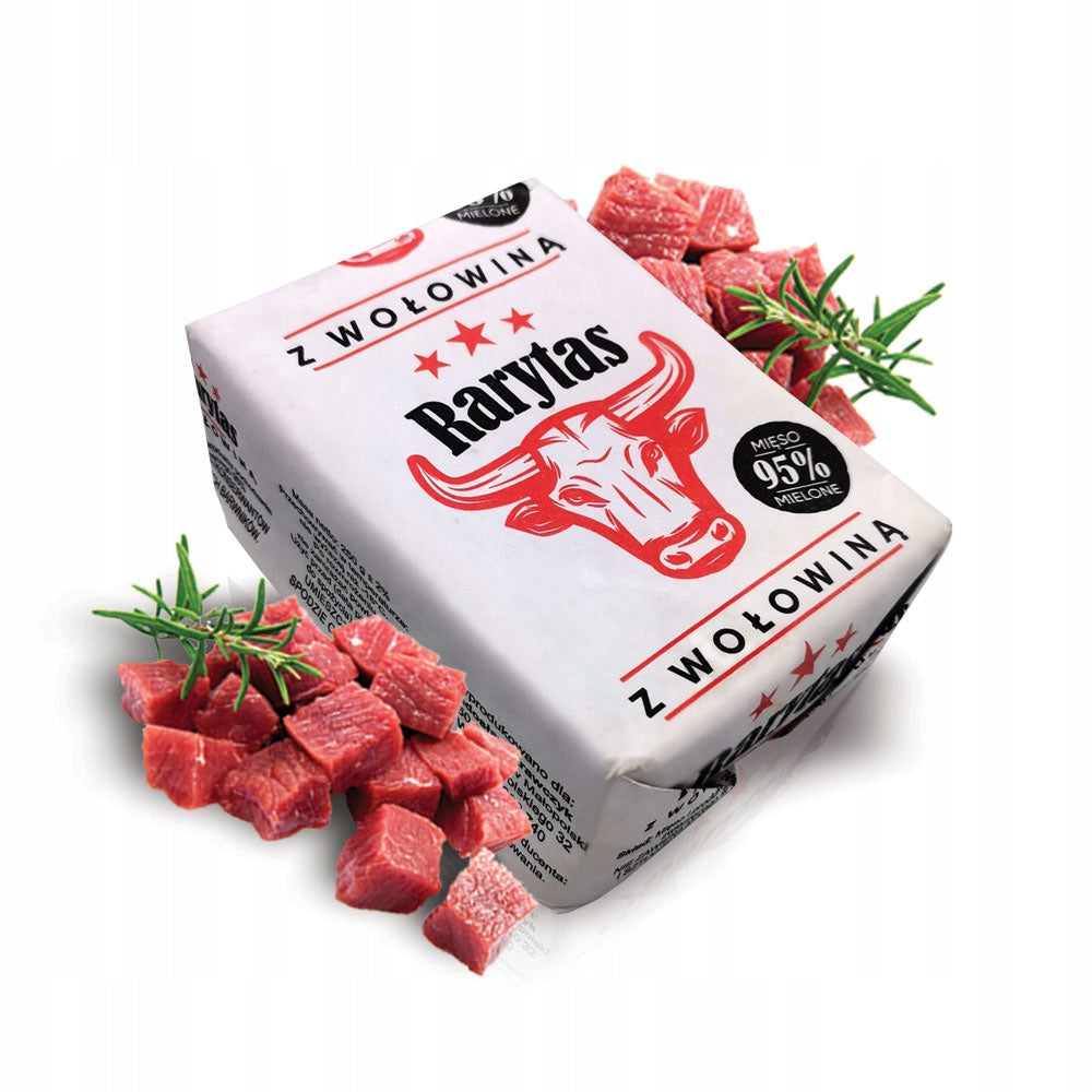 NEW! Meat BARF Beef For Dog 95% Meat - 10 kg