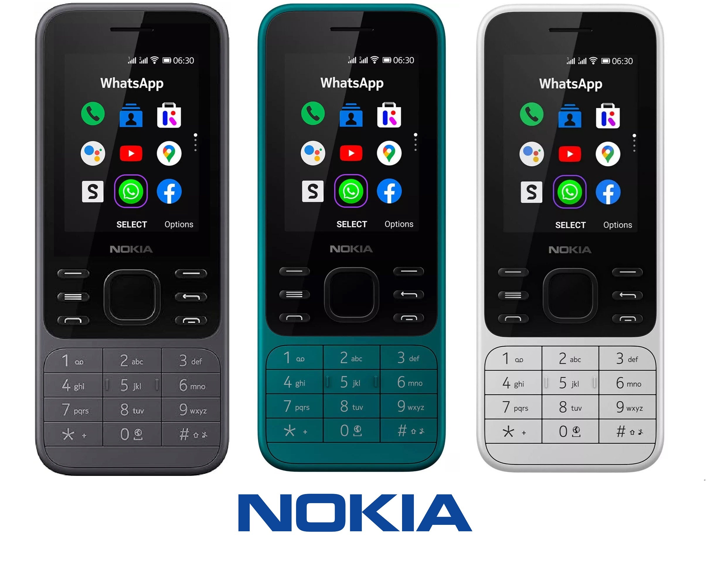 NEW NOKIA 6300 4G SET FREEBIES PROMO 3 COLORS