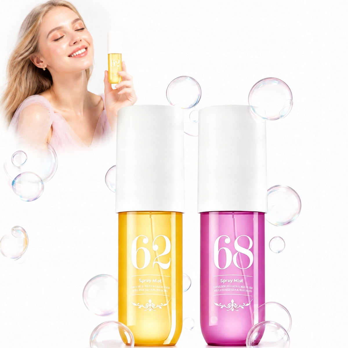 NEW Natural scented MIST SET 62 68 MIST 2 x 90ml