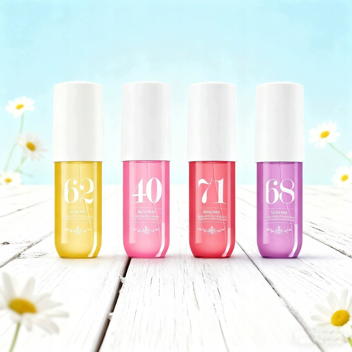 NEW Natural scented SET 62 40 71 68 MIST 4 x 90ml Brand no brand